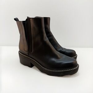 Calvin Klein Women's Amina Boot, Black,‎ 8.5